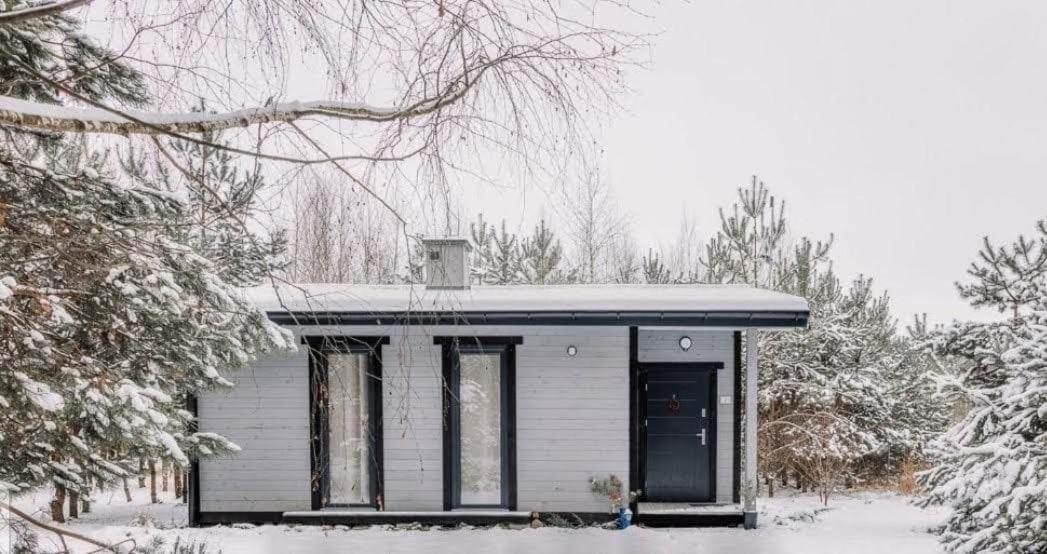 Sosnowy Raj Domki Nad Wkra Popielzyn Dolny Ngoại thất bức ảnh