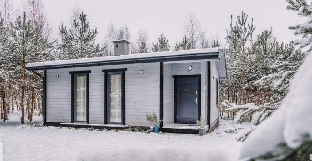 Sosnowy Raj Domki Nad Wkra Popielzyn Dolny Ngoại thất bức ảnh