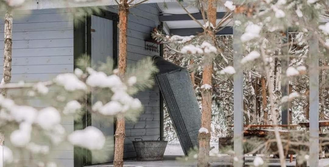 Sosnowy Raj Domki Nad Wkra Popielzyn Dolny Ngoại thất bức ảnh